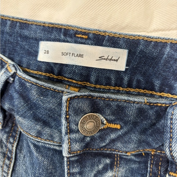 Soft Flare Jeans bought in Rome Italy. In excellent condition only wore once. - Picture 3 of 3